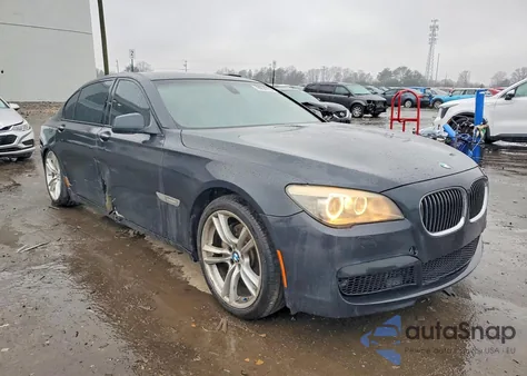 2012 BMW 740 Li z USA, uszkodzony, nr VIN WBAKB4C54CC575624